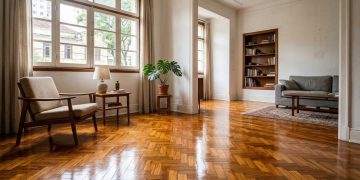 Restaurar pisos de taco originais valoriza imóveis antigos na Zona Sul de Niterói