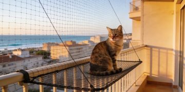 Instalação de redes de proteção em apartamentos de Niterói garante segurança para crianças e pets