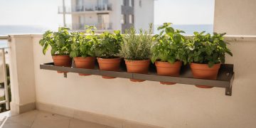 Cultivo de ervas em varandas de Niterói aproveita clima e ventilação marítima