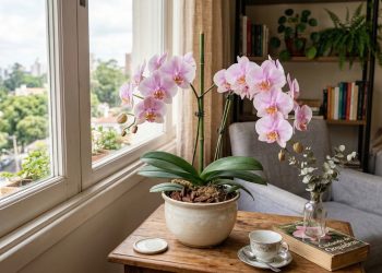 Cuidados simples garantem flores duradouras em orquídeas de apartamento
