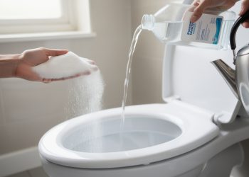 Uso de mistura desengordurante noturna ajuda na prevenção de entupimentos e odores no vaso