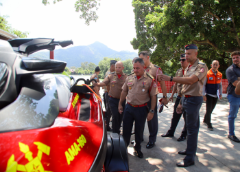 Inaugurado centro de embarcações do Corpo de Bombeiros do Rio para operações de resgate