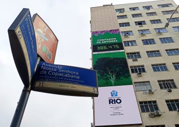 Contador de árvores em Copacabana revela avanço no reflorestamento urbano do Rio