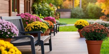 Plantas ornamentais de outono mantêm cor e atraem polinizadores no jardim brasileiro