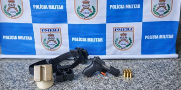 Polícia prende homem com arma de fogo de grosso calibre na Zona Norte de Niterói