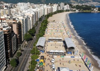 Niterói realiza torneio de esportes de praia na Praia de Icaraí com participação de profissionais e amadores