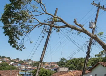 Abastecimento de água em Teresópolis é interrompido por queda de árvore que afetou rede elétrica