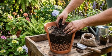 Preparo adequado do solo em vasos é essencial para cultivo bem-sucedido em Niterói