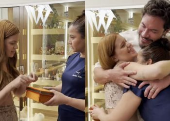 Viih Tube e Eliezer surpreendem governanta com convite para ser madrinha de casamento