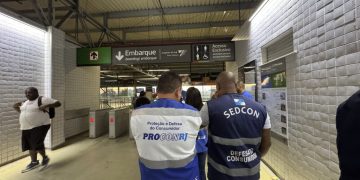 Fiscalização revela falhas na estação de Deodoro e no cumprimento da lei do vagão feminino