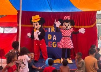 Caravana de lazer de São Gonçalo realiza atividades em Maria Paula no domingo de Páscoa