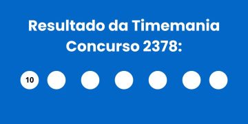 Sorteio da Timemania 2378 oferece prêmio de R$ 17,2 milhões com números 10, 14, 17, 21, 28, 29 e 36