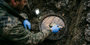 Descoberta de acampamento do século XVII revela técnicas de preservação e vida dos trabalhadores em Skien