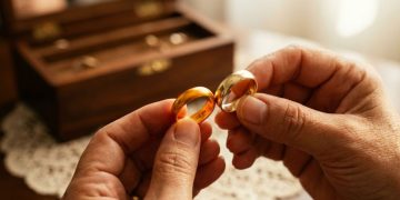 Joias antigas de ouro 22k têm tonalidade mais intensa devido à maior pureza