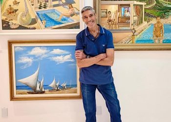 Artista Hilton Daky ganha medalha de prata no Salão Nacional com obra sobre as múltiplas vertentes da arte