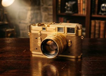 Câmeras analógicas banhadas a ouro representam luxo e potencial de valorização no Brasil