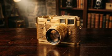 Câmeras analógicas banhadas a ouro representam luxo e potencial de valorização no Brasil