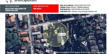 Sistema de inteligência sonora revela ataque criminoso com 34 tiros na Zona Norte de Niterói