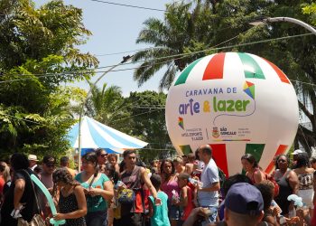 Caravana de Arte e Lazer leva diversão gratuita para crianças em Boaçu no domingo