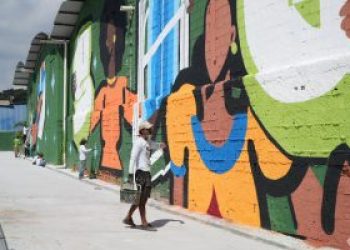 Parque RJ Nosso Sonho recebe novos murais para valorizar a arte urbana em São Gonçalo