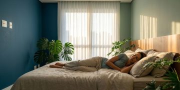 Cores azul e verde em residências promovem bem-estar e redução do estresse