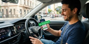 Motoristas podem obter até 40% de desconto ao aderir ao sistema de notificações eletrônicas de trânsito