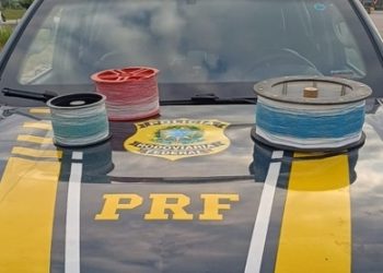 Polícia apreende linha chilena durante operação na BR-101 em Itaboraí