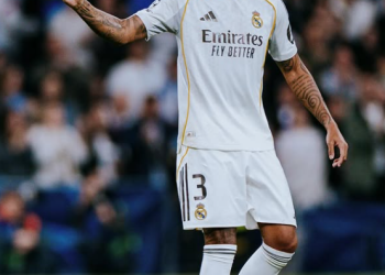 Razão para preocupação: Militão sofre lesão muscular e pode ficar semanas fora do Real Madrid