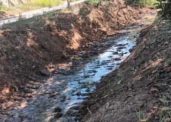 Moradores de Ponta Negra reivindicam solução definitiva para esgoto a céu aberto na Alameda Seis