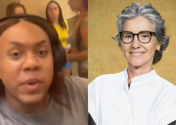 Cássia Kis é acusada de transfobia ao impedir mulher trans de usar banheiro em shopping no Rio