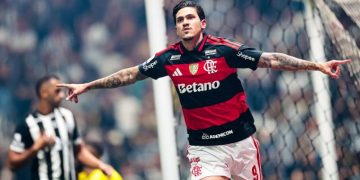 Flamengo mantém vice-liderança após goleada fora de casa no Campeonato Brasileiro