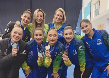 Brasil conquista prata na série de cinco bolas na etapa da Copa do Mundo em Baku