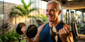 Glicogênio muscular e carboidratos complexos fortalecem idosos na musculação no Brasil