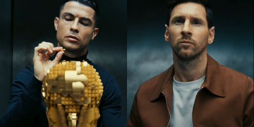 Lego lança linha com replicas de taça da Copa 2026 e reúne ícones do futebol