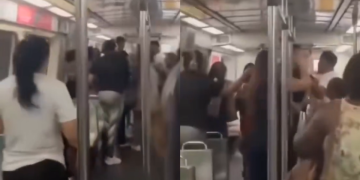 Vídeo revela agressões em vagão exclusivo do metrô Rio, com presença significativa de homens