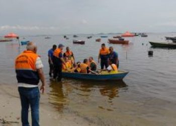 Defesa Civil de São Gonçalo realiza evacuação simulada de alagamento na Praia das Pedrinhas