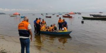 Defesa Civil de São Gonçalo realiza evacuação simulada de alagamento na Praia das Pedrinhas