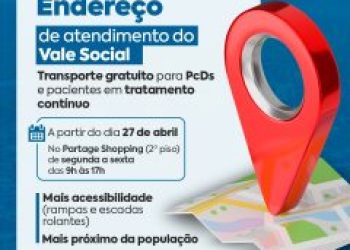 Departamento de Vale Social de São Gonçalo muda de endereço para garantir acessibilidade