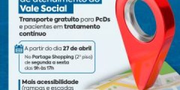 Departamento de Vale Social de São Gonçalo muda de endereço para garantir acessibilidade