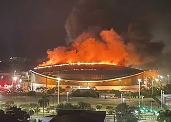 Incêndio no Velódromo do Parque Olímpico no Rio causa danos à cobertura e ao Museu Olímpico