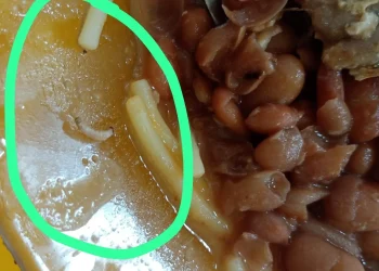 Pais denunciam larvas na merenda de escola pública de Maricá e clamam por fiscalização