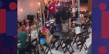 Policial salva criança de 12 anos de engasgo em restaurante de Itaboraí