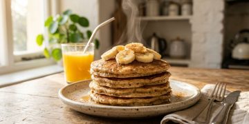 Panqueca de banana com ovo é opção prática e nutritiva para o café da manhã saudável