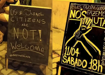 Bar da Lapa que exibiu placa discriminatória anuncia manifestação pública