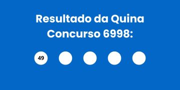 Sorteio da Quina 6998 acumula prêmio de R$ 12 milhões, resultados oficiais aguardados