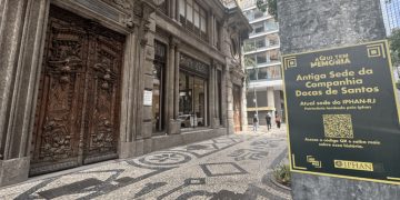 Iphan no Rio inaugura placa interativa em edifício histórico na Avenida Rio Branco