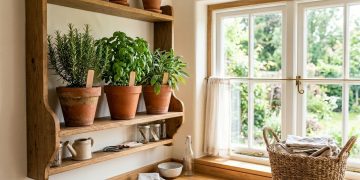 Ervas aromáticas para pequenos espaços de serviço priorizam ventilação e manutenção adequada