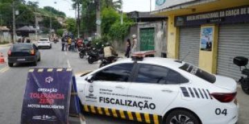 Operação Tolerância Zero realiza mais de 2 mil abordagens em motos irregularidades em São Gonçalo