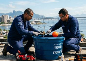 Custos de troca da boia em caixas d’águavariando conforme acesso e urgência em Niterói