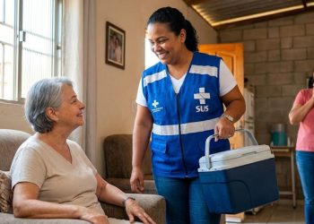 Vacinação domiciliar do SUS amplia acesso para idosos e pacientes com mobilidade reduzida
